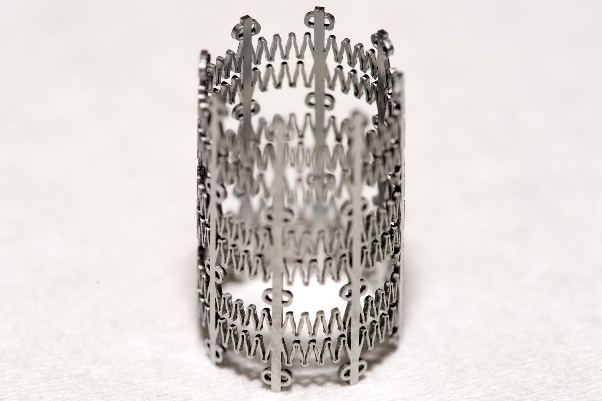 Design dello stent progettato per la valvola cardiacahttp://www.draper.com/