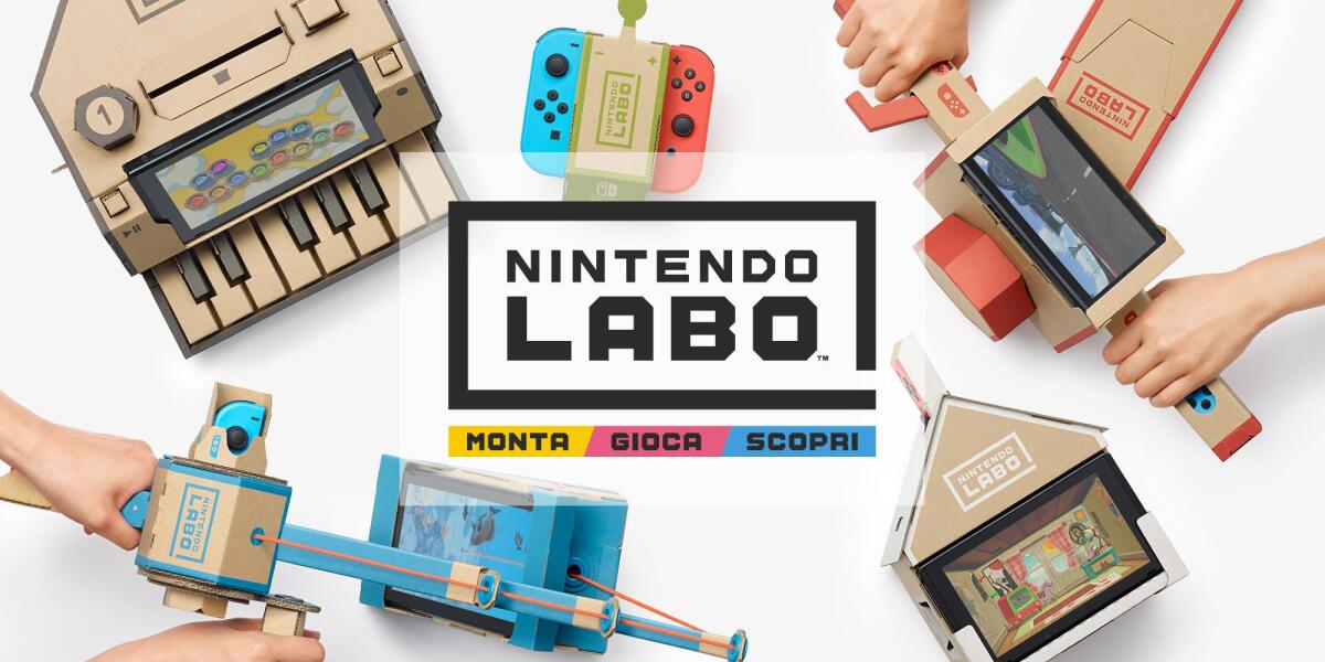 Nintendo Labo: dal cartone al videogioco - 