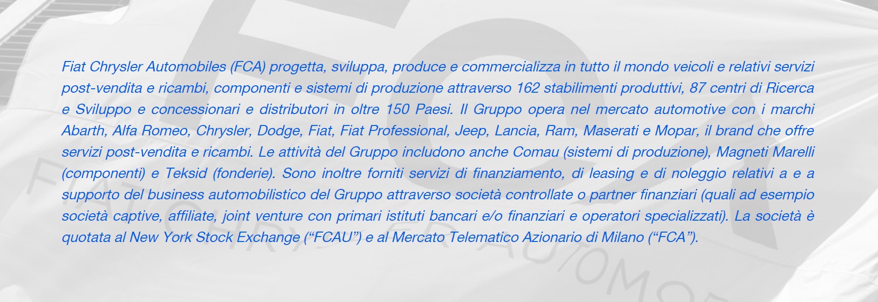 Fiat, FCA, Eni, car sharing, sostenibilità, biometano, biofuel, biodiesel, Enjoy, Torino, Roma, Milano, Italia, trasporti, industria, sustainability, Energy Close-up Engineering
