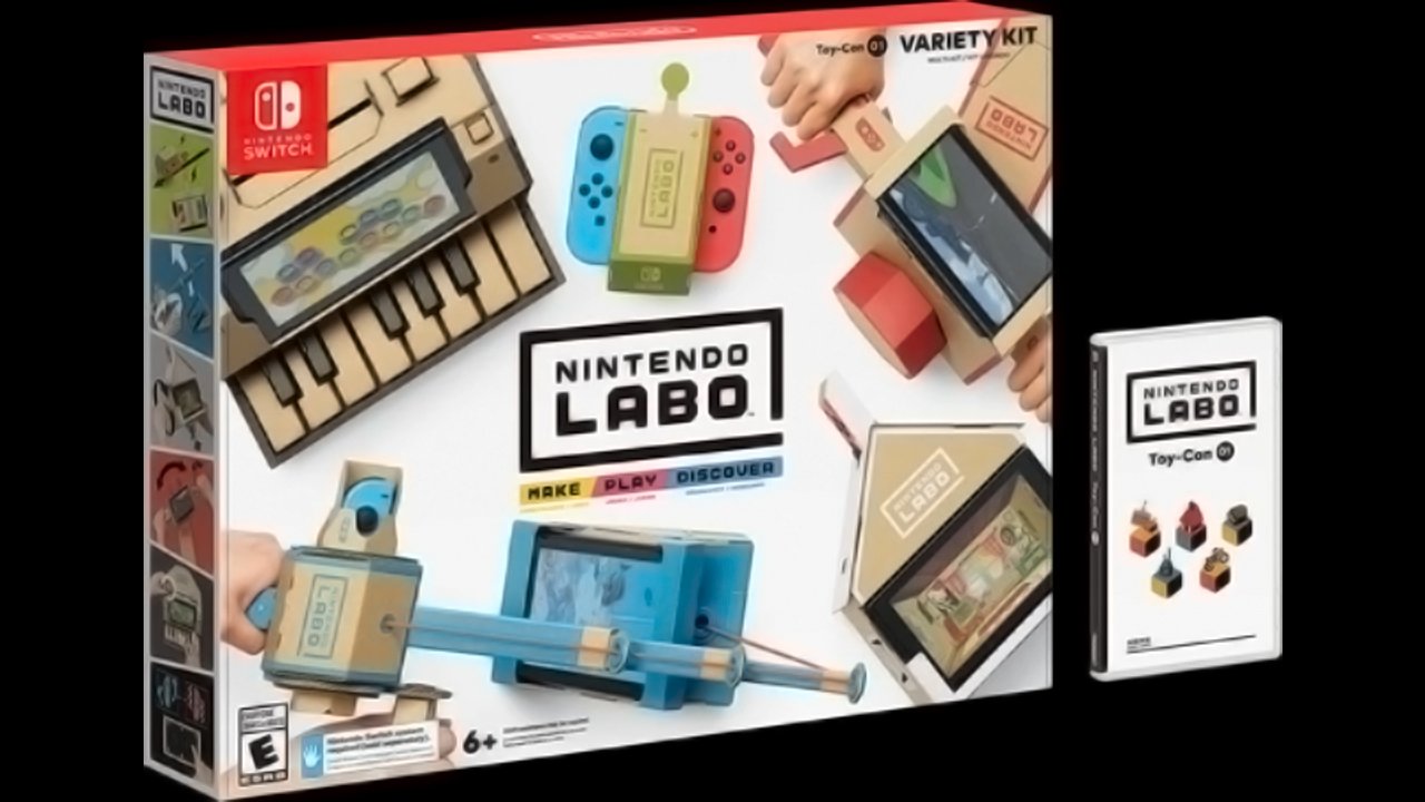 Scatola del nuovissimo Nintendo Labo. Credits: Nintendo