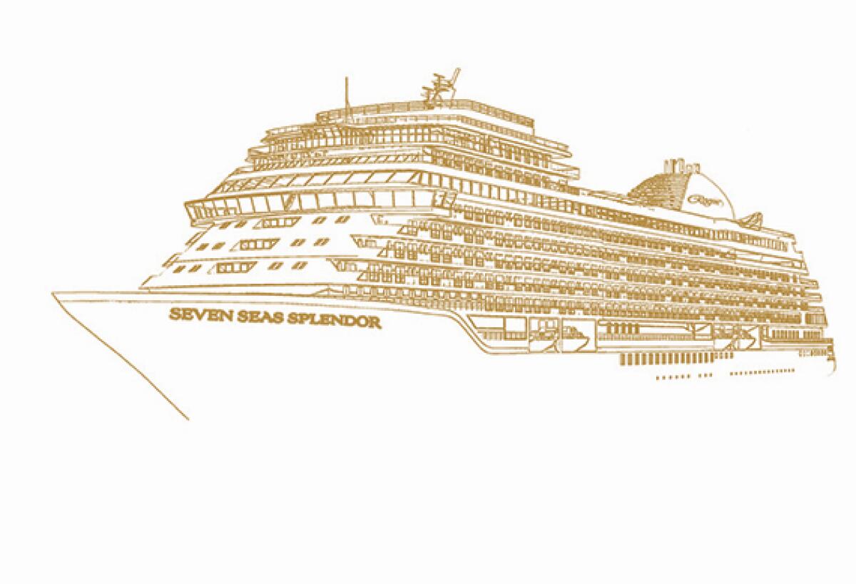 Ad Ancona al via i lavori per "Seven Seas Splendor" - ph.travelweekly.com