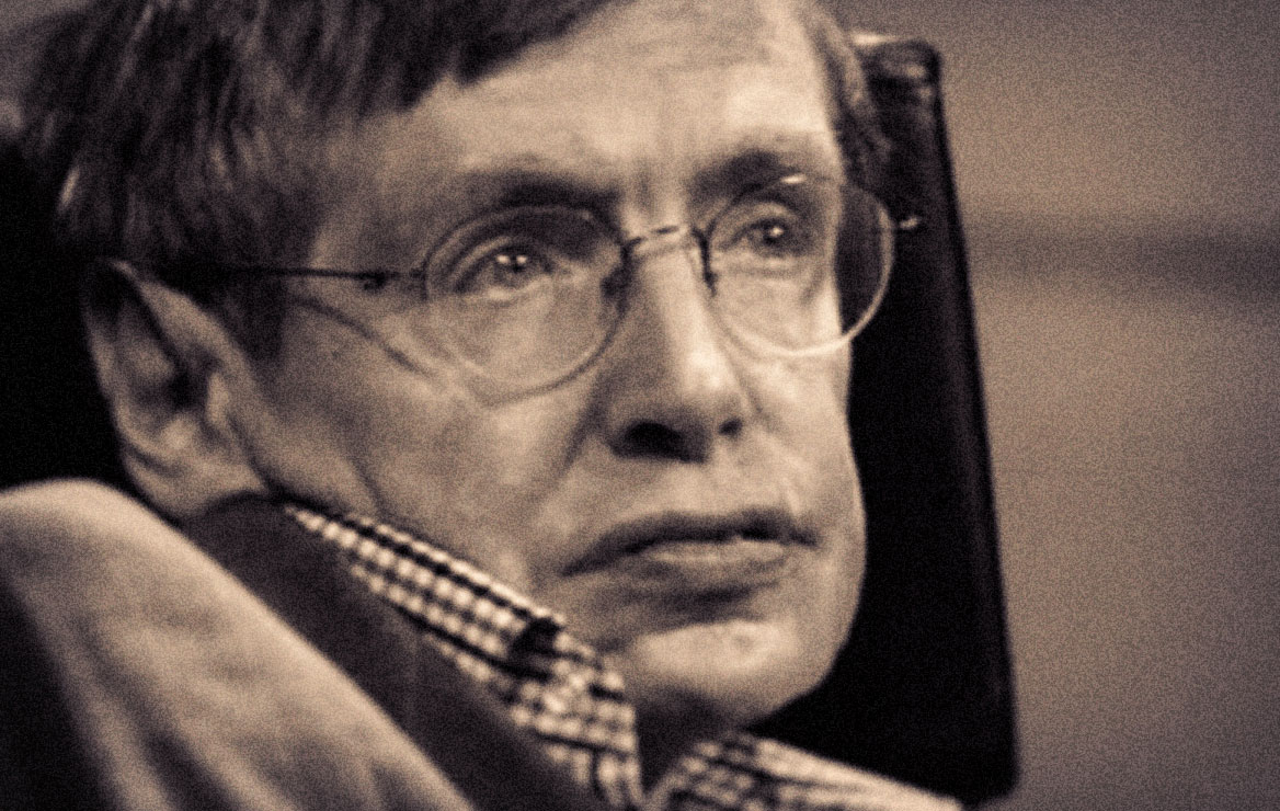 Stephen Hawking, crediti: boingboing.net