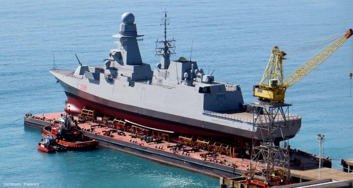 Consegnata FREMM "Federico Martinengo" alla Marina Militare - PH.Agir - Agenzia Giornalistica Repubblica