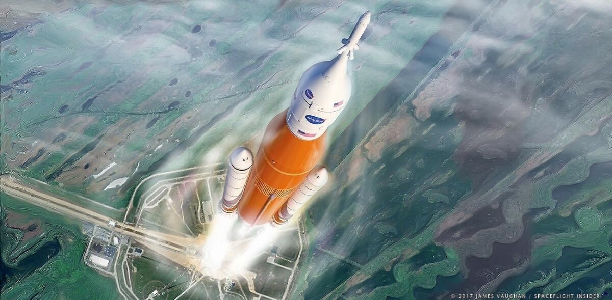 Space Launch System: il futuro della NASA - James Vaughan Photo