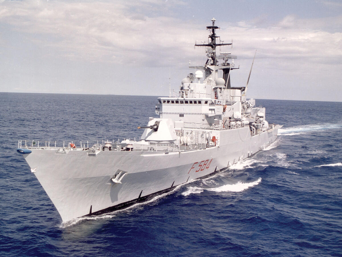 Il 17 aprile a La Spezia l'ultimo ammaina bandiera di nave Bersagliere - PH Il Secolo XIX