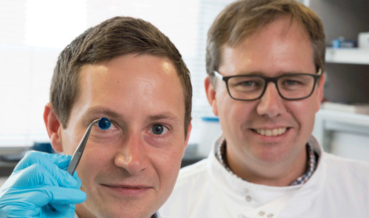 Realizzata la prima cornea umana stampata in 3D - Realizzata la prima cornea umana stampata in 3D
Credits: Newcastle University