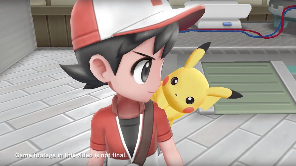 In Pokémon Let's Go sarà possibile viaggiare fianco a fianco col proprio starter. Credits: newsweek.com