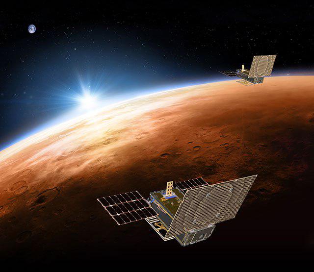 I due CubeSat della missione. Credits: NASA JPL