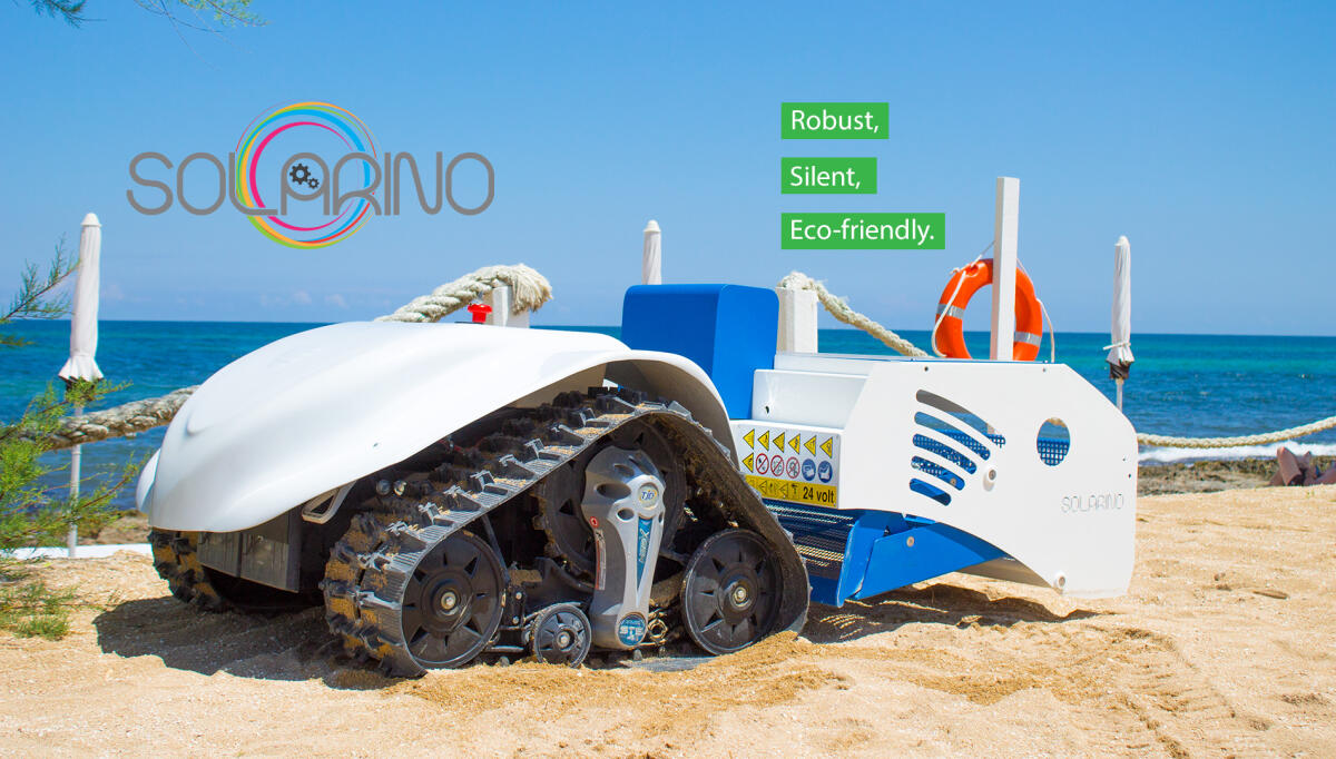 Solarino, il robot che pulisce le nostre spiagge! - dronyx.com