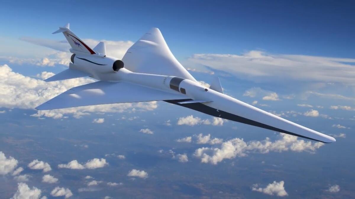 X-Plane: boom sonico senza..."boom" - Credits: nasa.gov