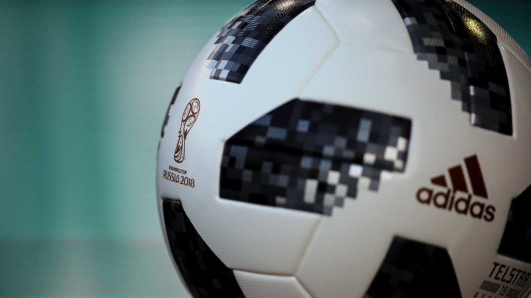 Adidas Telstar: il pallone FIFA World Cup Russia 2018. Foto di Robbie Jay Barratt - AMA/Getty Images.