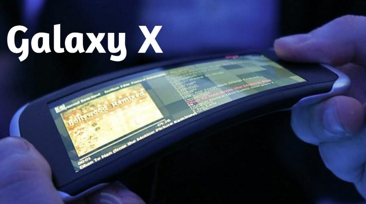 Samsung Galaxy X: schermo indistruttibile e pieghevole - Schermo flessibile e indistruttibile: Samsung sta per presentare il Galaxy X. Credits: theleaker.com
