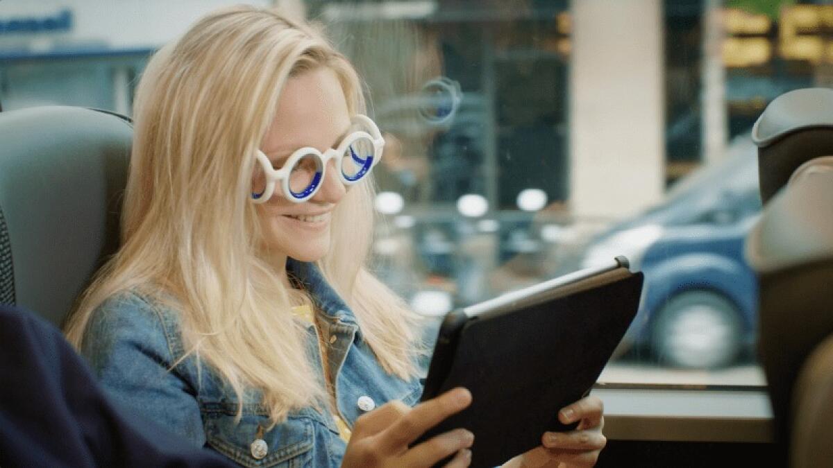 Seetroën: i primi occhiali contro il mal d'auto - Seetroën: i primi occhiali contro il mal d'auto7
Credits: Citroën Communication