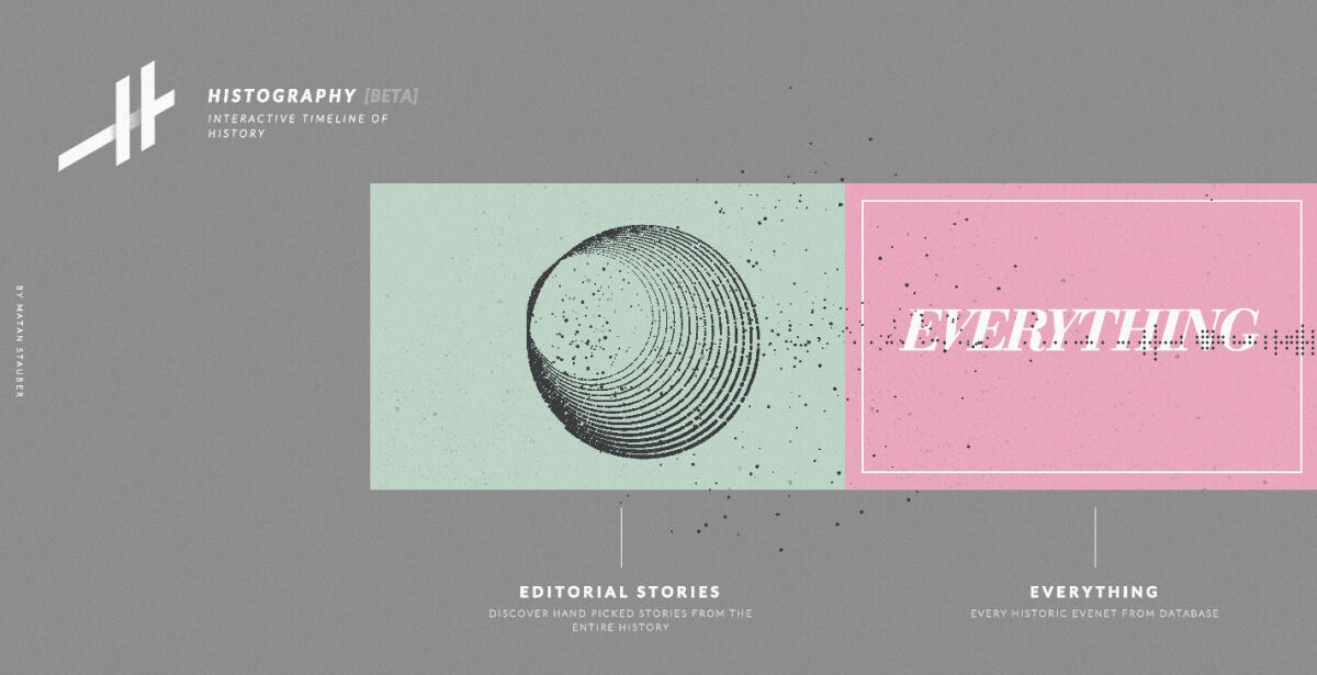 Histography: una Timeline dal Big Bang ai giorni nostri - 