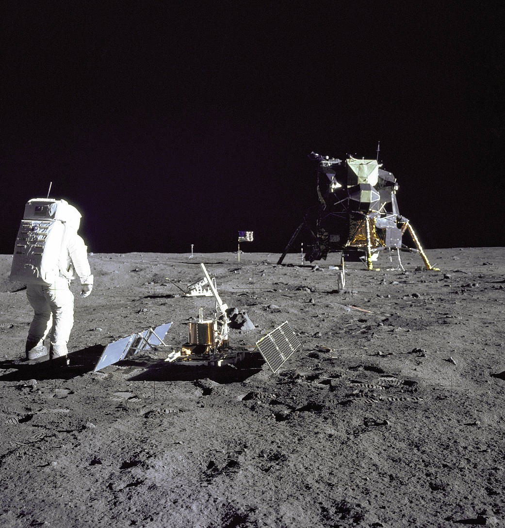 Scattata durante la missione Apollo 11. Credits: NASA