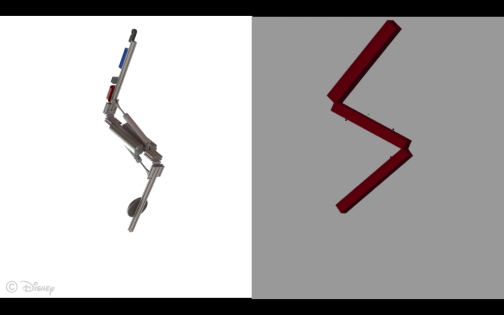 Screen dal videoStickman: Towards a Human Scale Acrobatic RobotCredits: DisneyResearchHub
