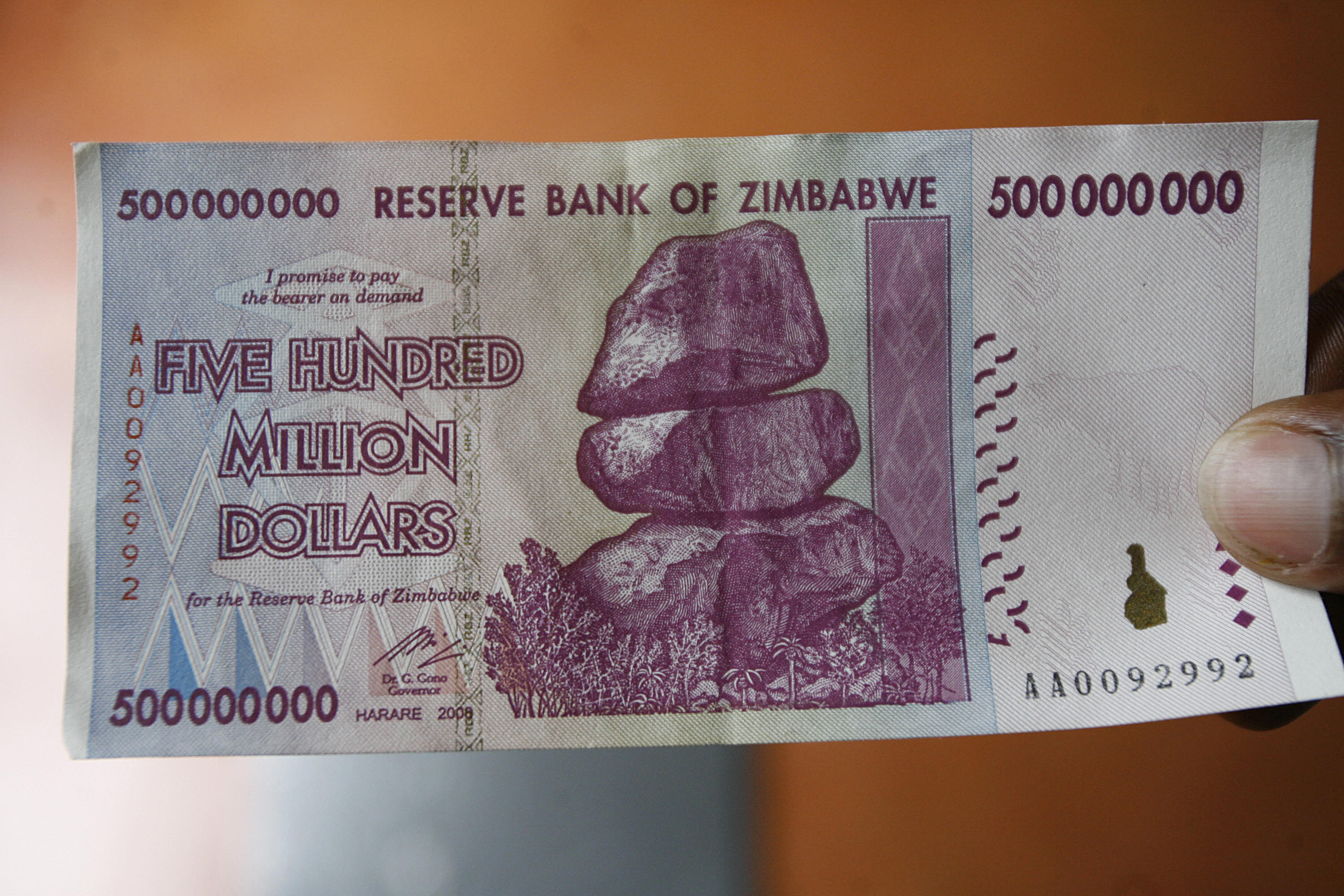 Moneta dello Zimbabwe
