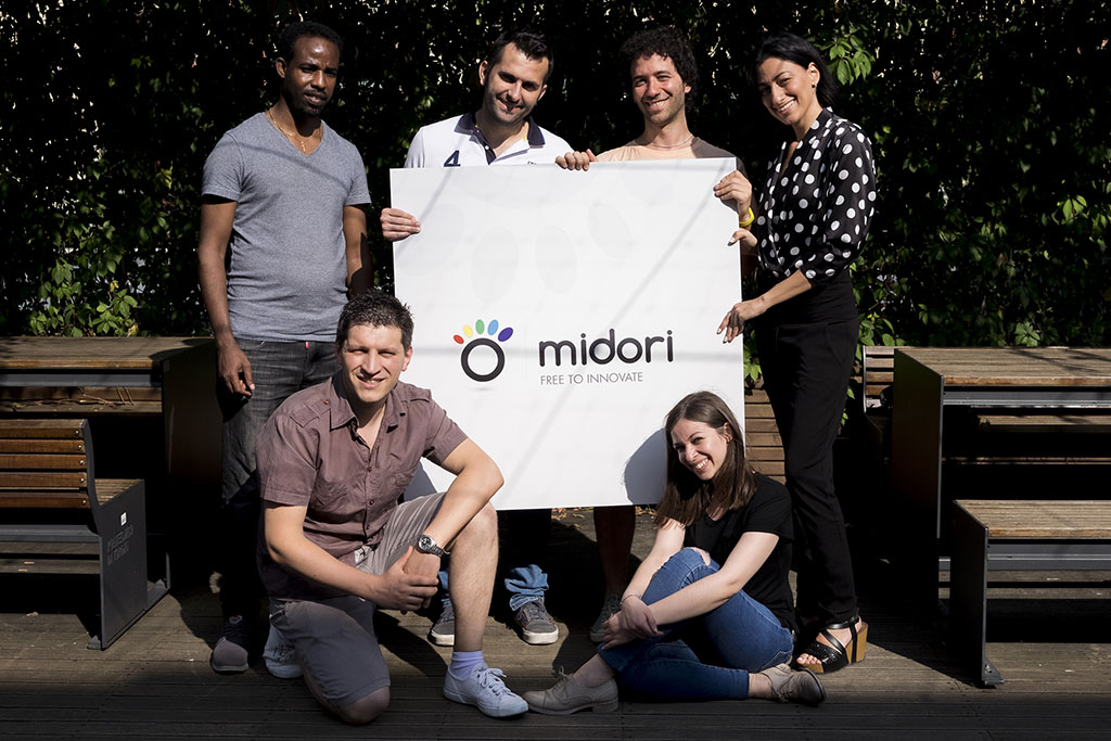 Il team di Midori. Fonte: Midorisrl.eu