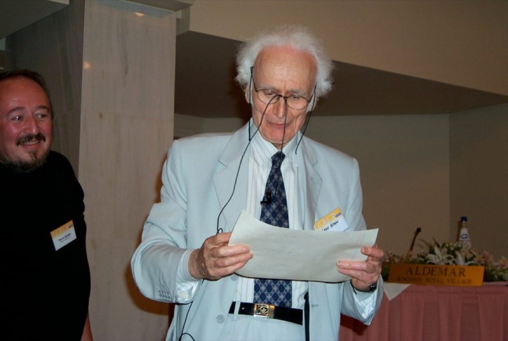 Corrado Böhm è stato professore emerito all'università "La Sapienza" di Roma. Credits: macitynet.it