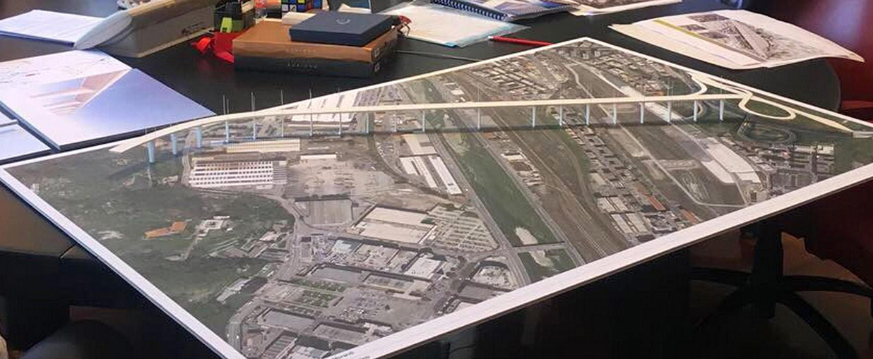 Il plastico presentato da Renzo Piano. PH: ilsole24ore.com