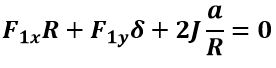 L’equilibrio dinamico di un veicolo: determinazione delle reazioni tra suolo e ruote