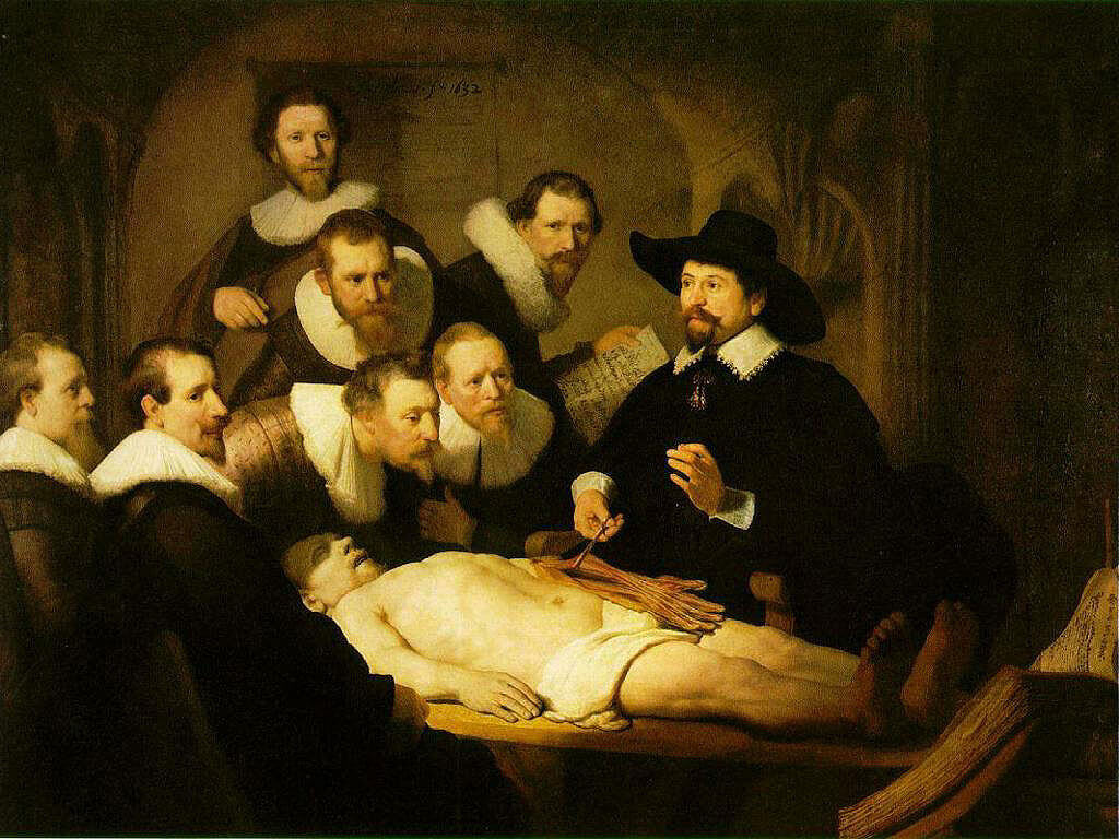 Rembrandt, Lezioni di anatomia del dottor Tulp, 1632