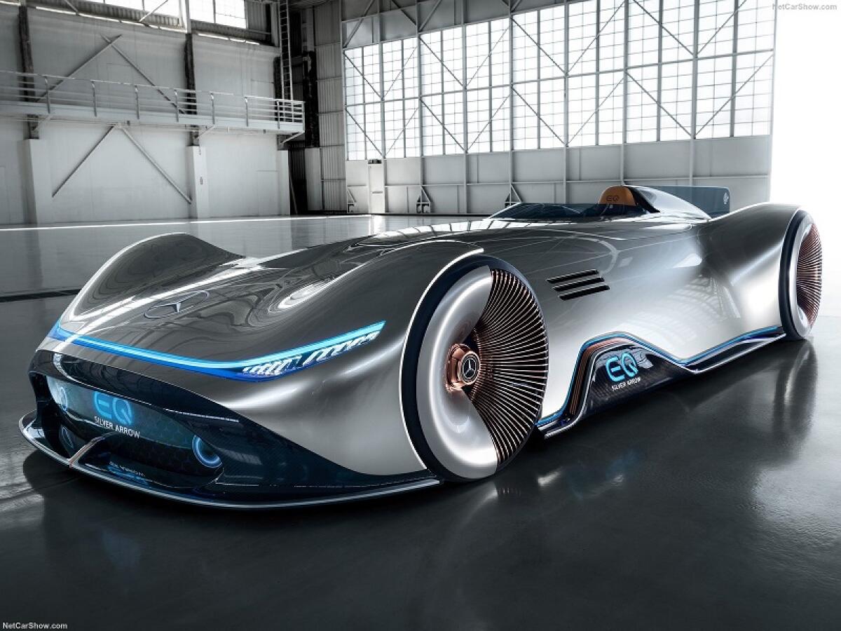 Mercedes Vision EQ Silver Arrow: la vettura del futuro ispirata al passato - PH: netcarshow.com