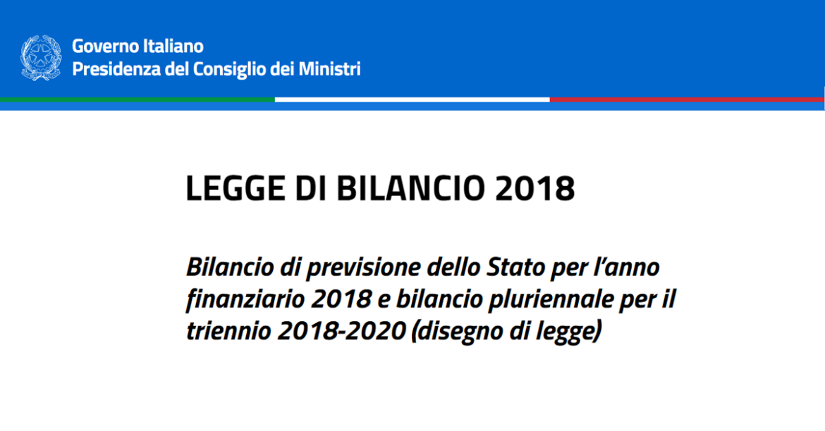 La legge di Bilancio