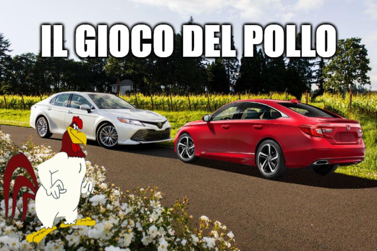 Teoria dei giochi: il gioco del pollo - 