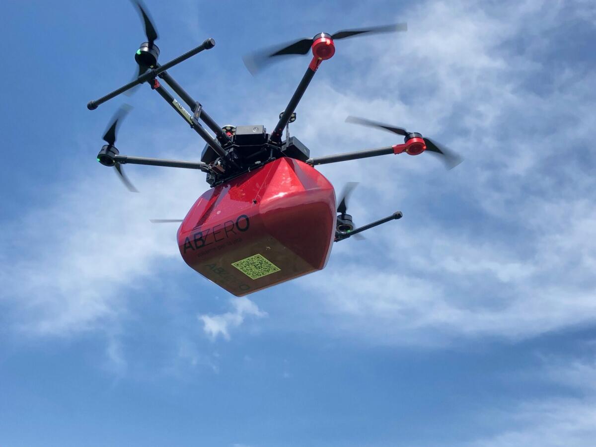 ABzero, il drone che trasporta sangue - ABZero, crediti: Scuola Superiore Sant'Anna
