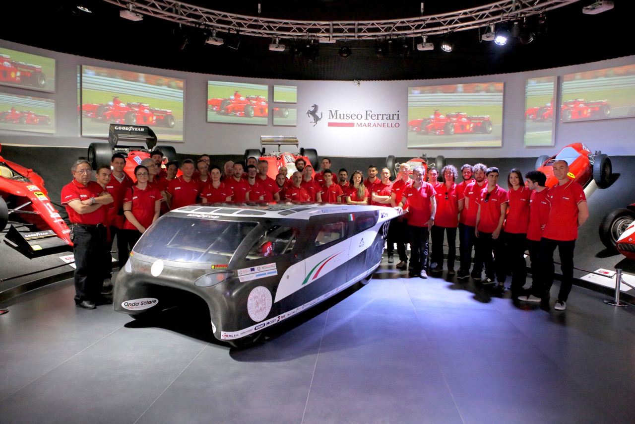 Onda Solare, associazione, Università di Bologna, auto, auto elettrica, competizione, World Solar Challenge, European Solar Challenge, energia rinnovabile, auto solare, Emilia-Romagna, American Solar Challenge, Energy Close-up Engineering