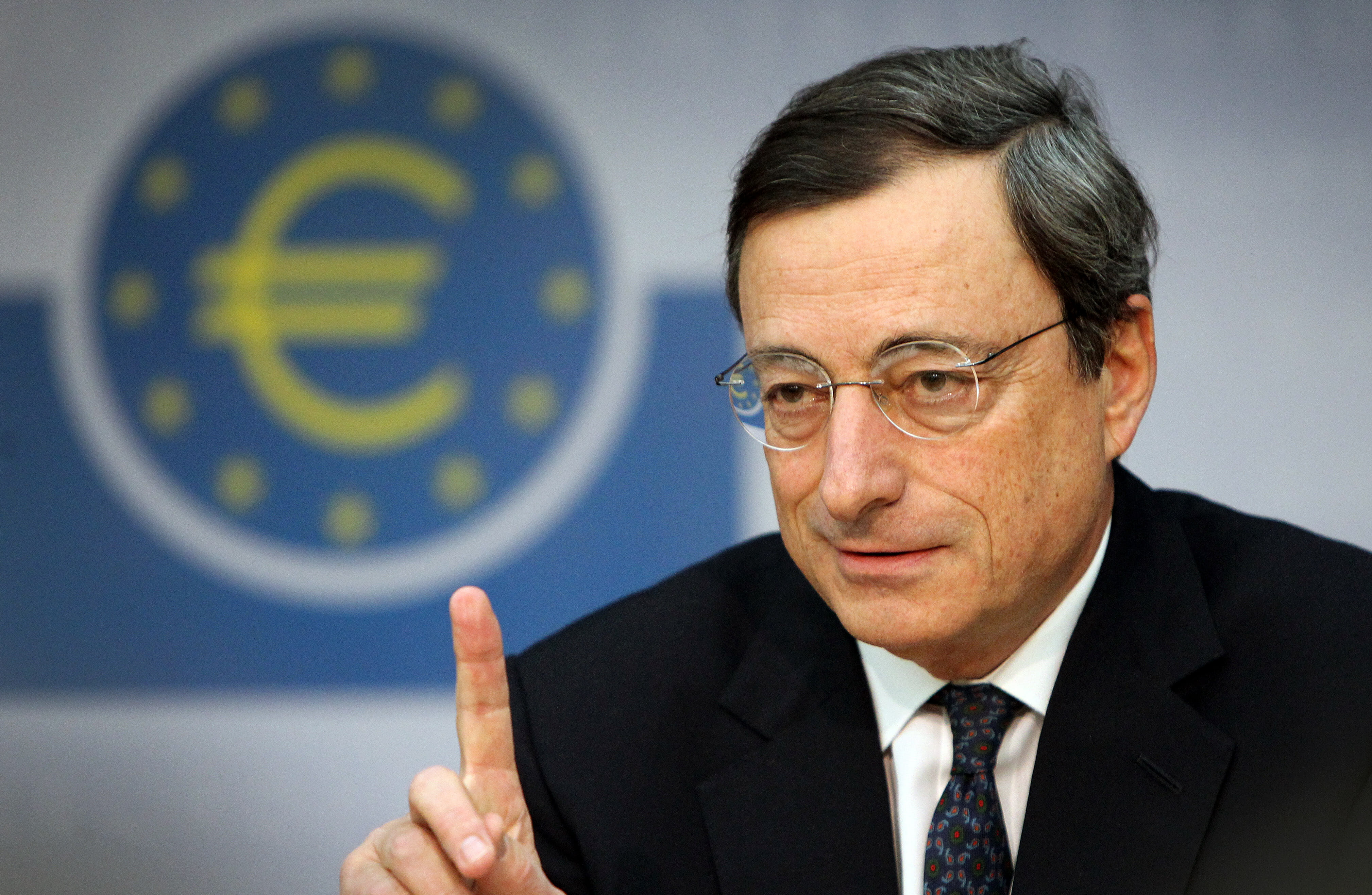 Mario Draghi, Presidente della Banca Centrale Europea