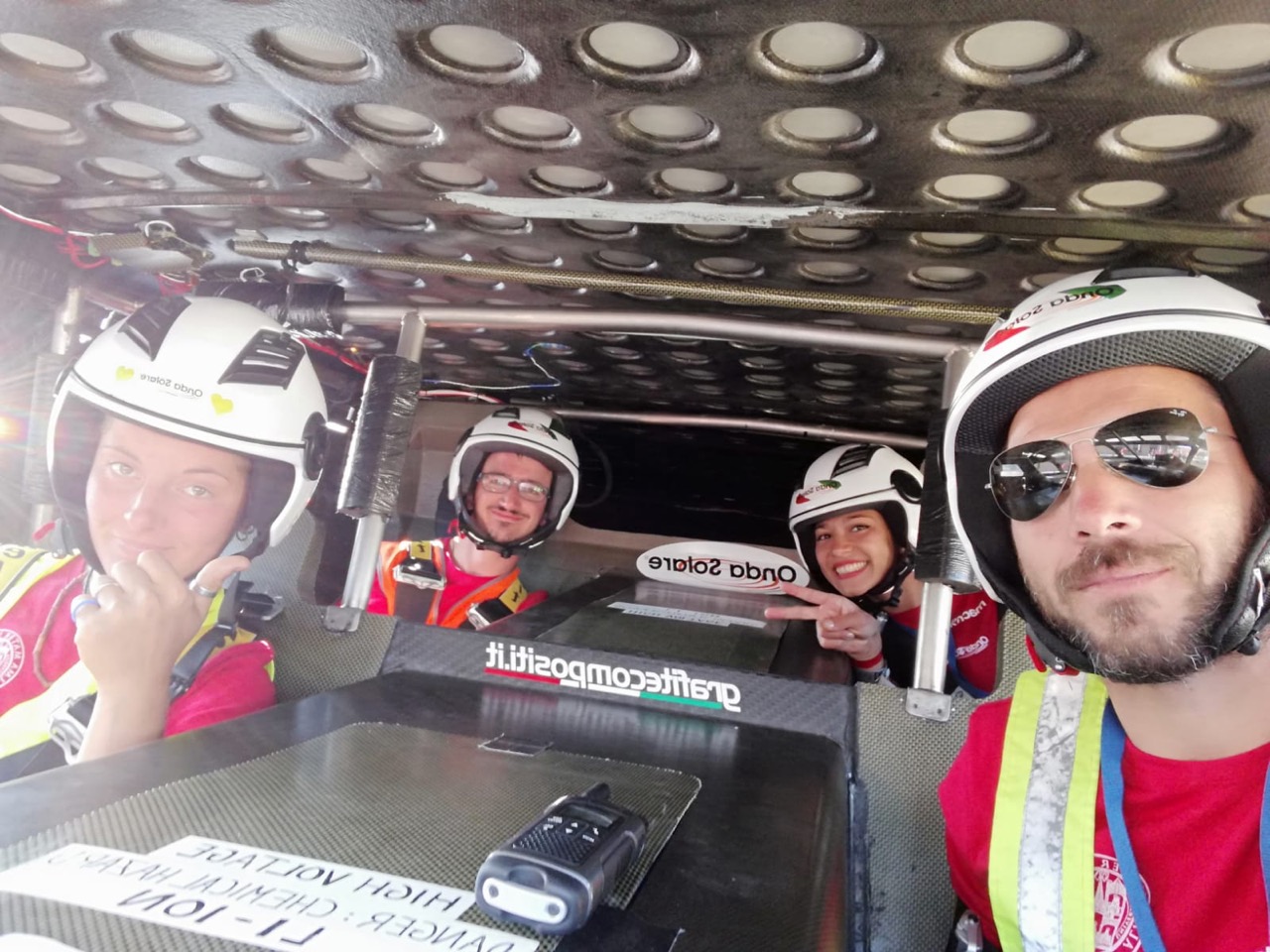 Onda Solare, associazione, Università di Bologna, auto, auto elettrica, competizione, World Solar Challenge, European Solar Challenge, energia rinnovabile, auto solare, Emilia-Romagna, American Solar Challenge, Energy Close-up Engineering