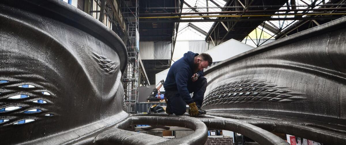 Il primo ponte in acciaio stampato in 3D - 