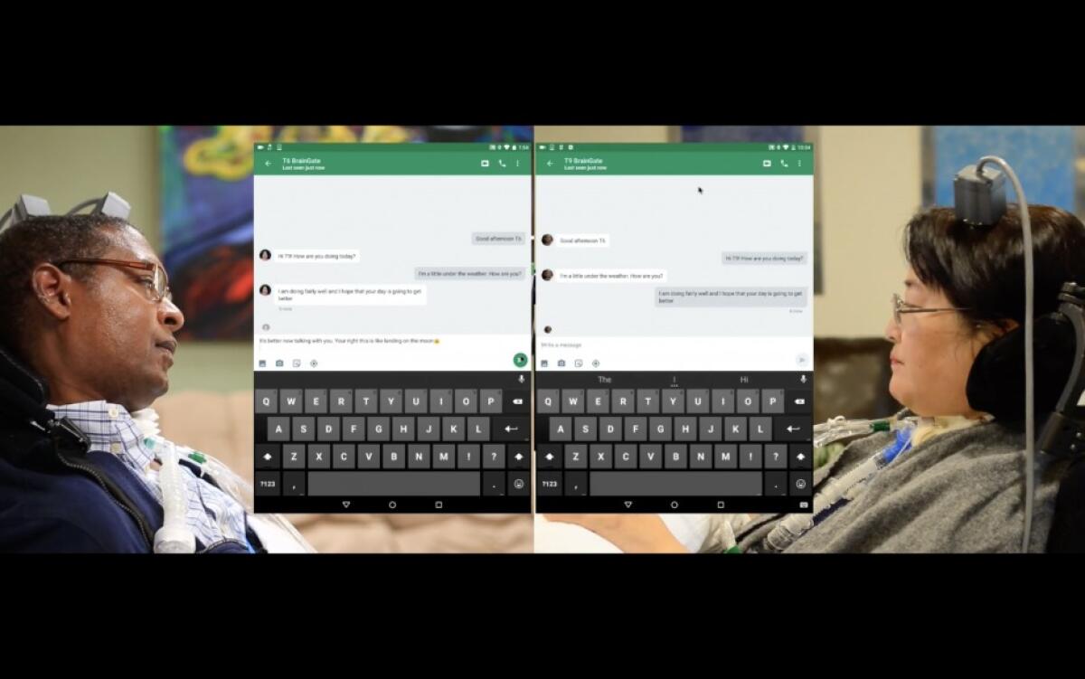 Controllare un tablet con il pensiero: chattare, ascoltare musica e non solo - Controllare un tablet con il pensiero: chattare, ascoltare musica e non solo
Credits: BrainGate Collaboration