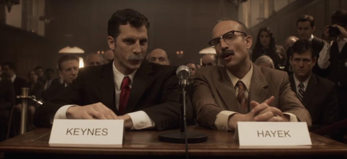 Keynes vs Hayek Rap Battle Round 2: un'analisi - Fonte: Youtube