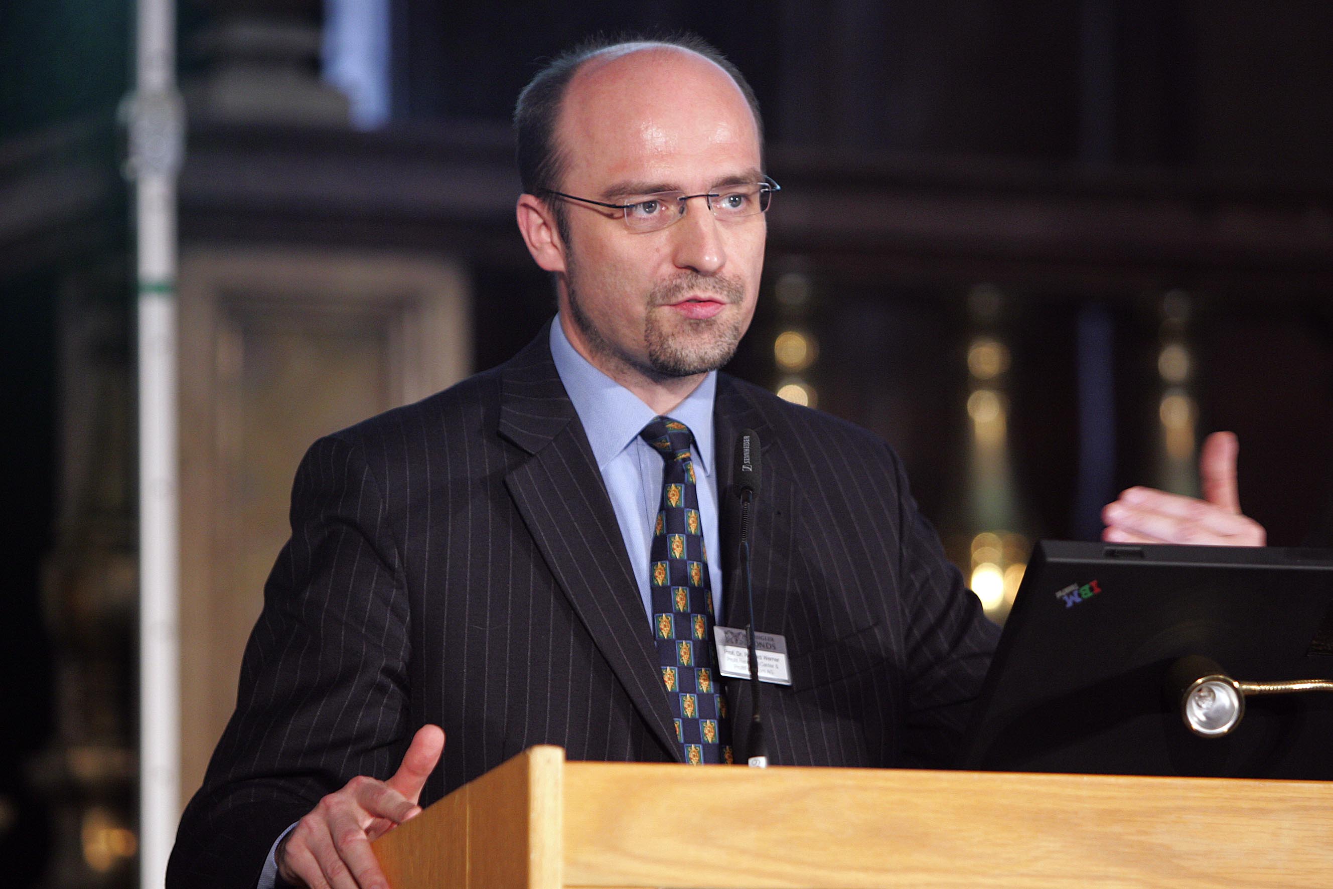 Richard Andreas Werner, economista tedesco e Professore all'Università di Southampton.