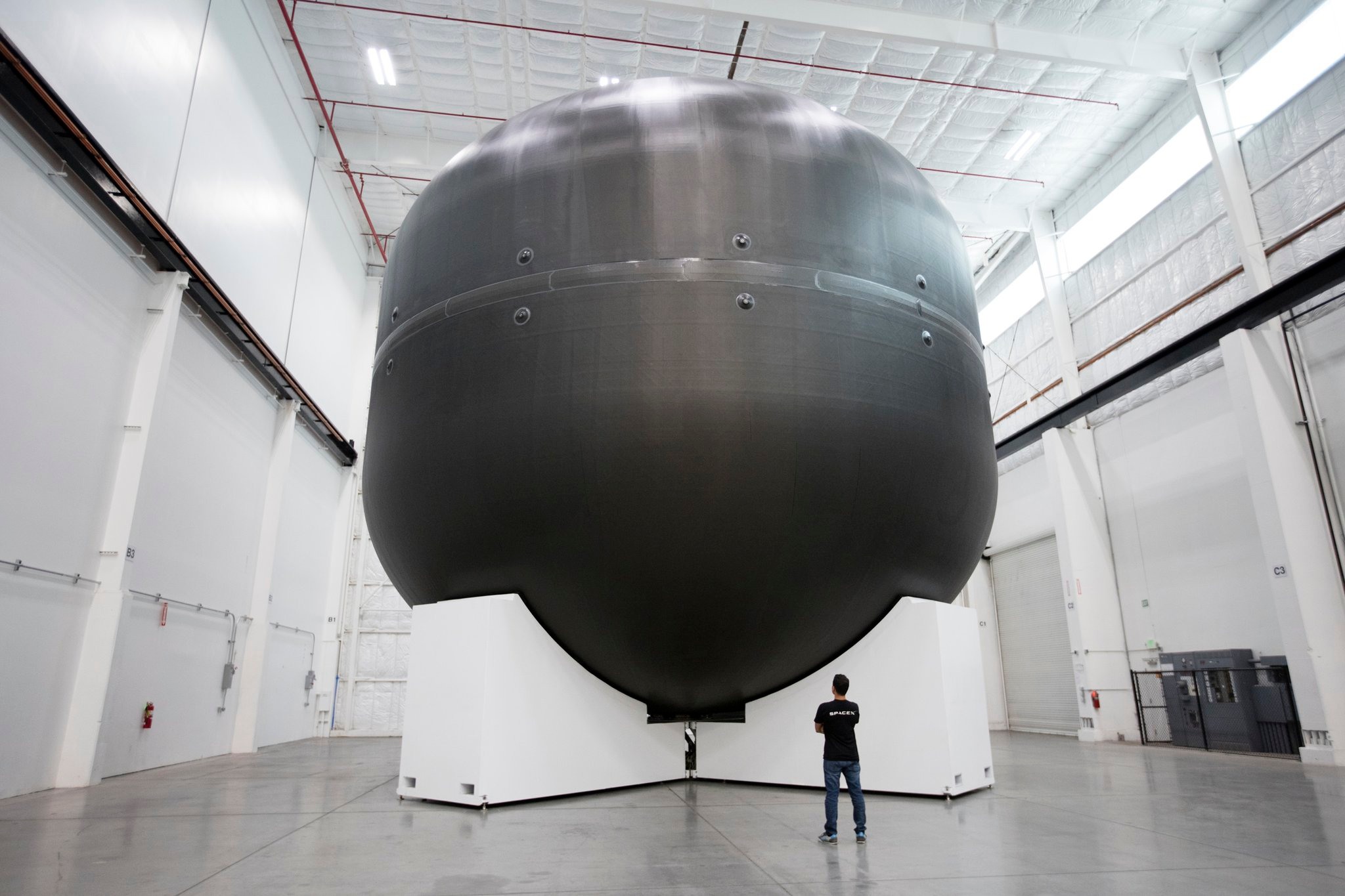 Serbatoio di carburante del BFR. Credits: SpaceX