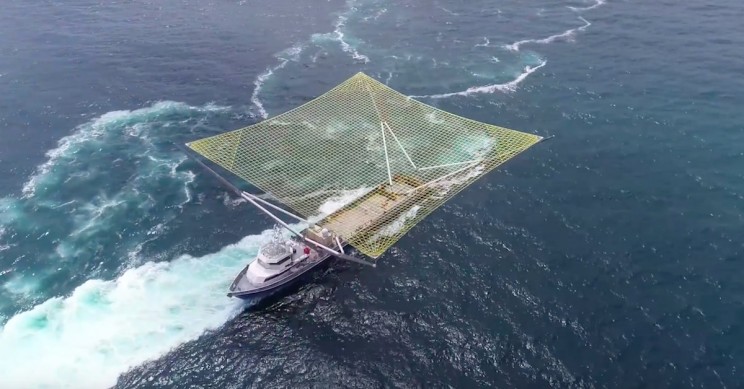 La nuova rete con il nuovo sistema di bracci, PH: interestingengineering.com