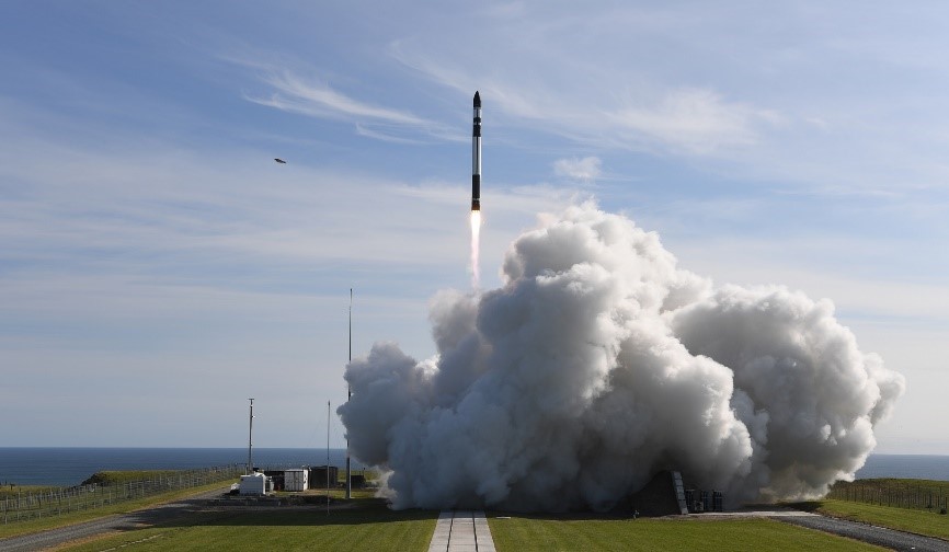 Razzo che parte. Credits: https://www.rocketlabusa.com/