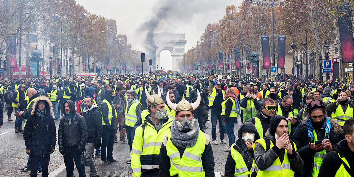 Gilet gialli: proteste e subbuglio contro Macron - Fonte: Istituto di politica
