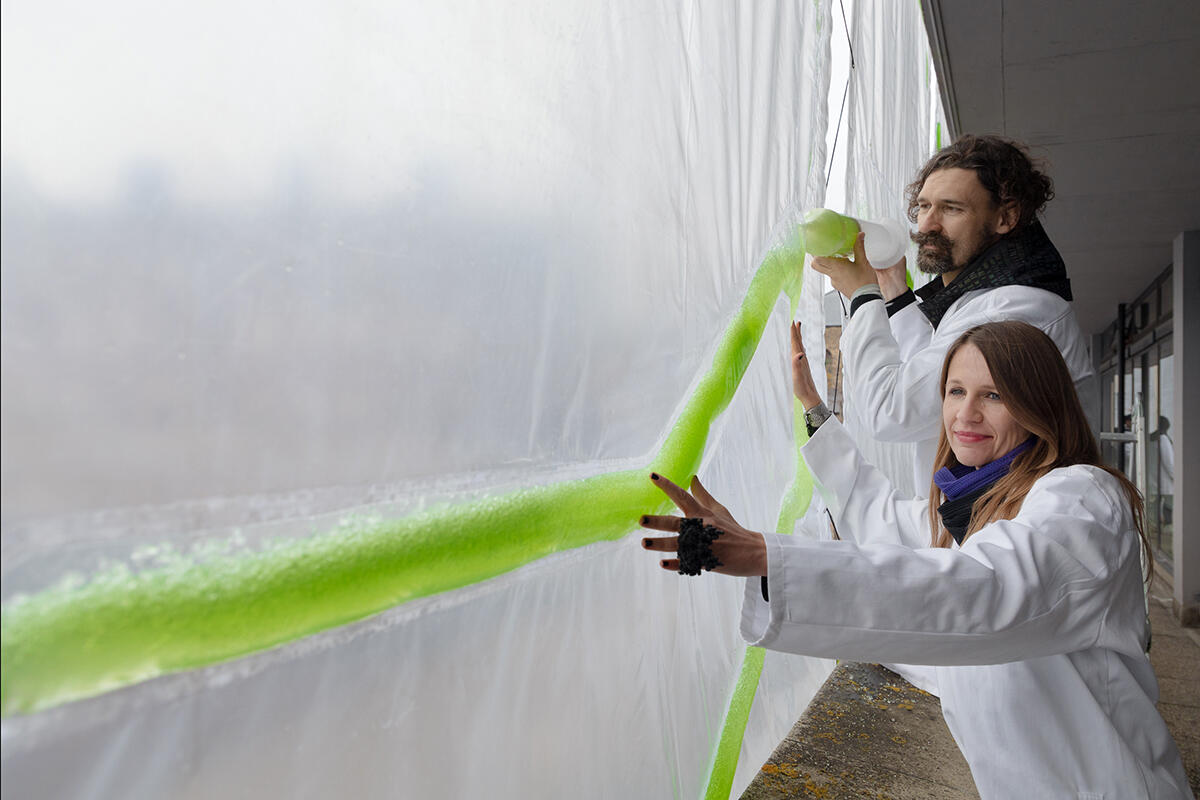 Una tenda bio-digitale per combattere i cambiamenti climatici - 