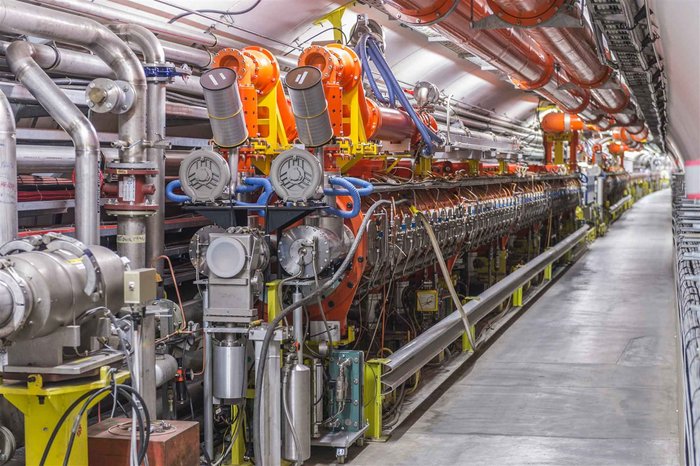 Il Super Proton Synchrotron (SPS), acceleratore di particelle del CERN. Credits: ESA