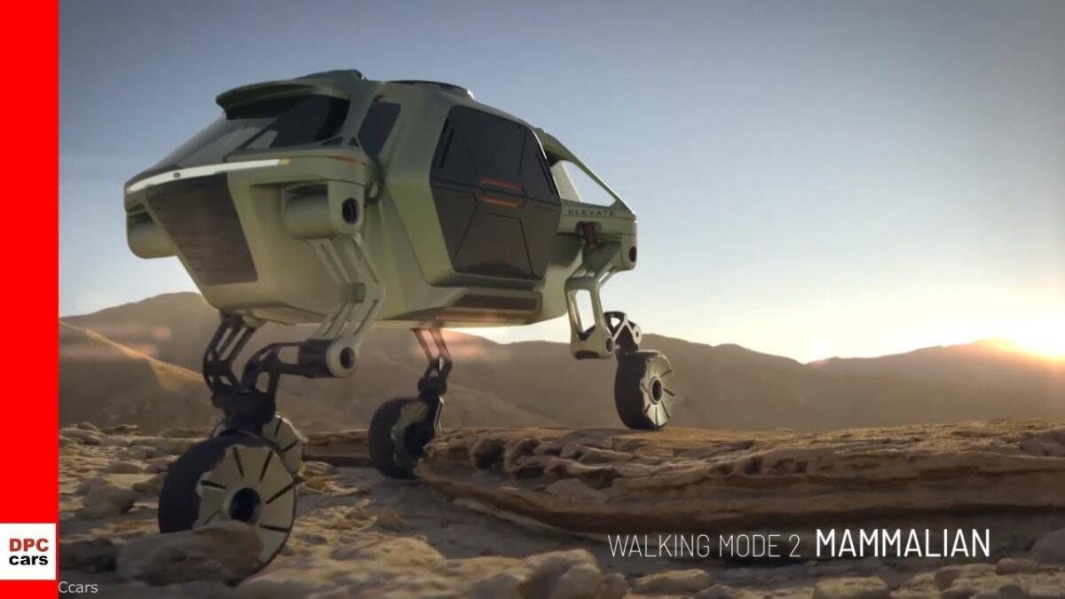 ELEVATE, l'automobile in grado di camminare ! - 