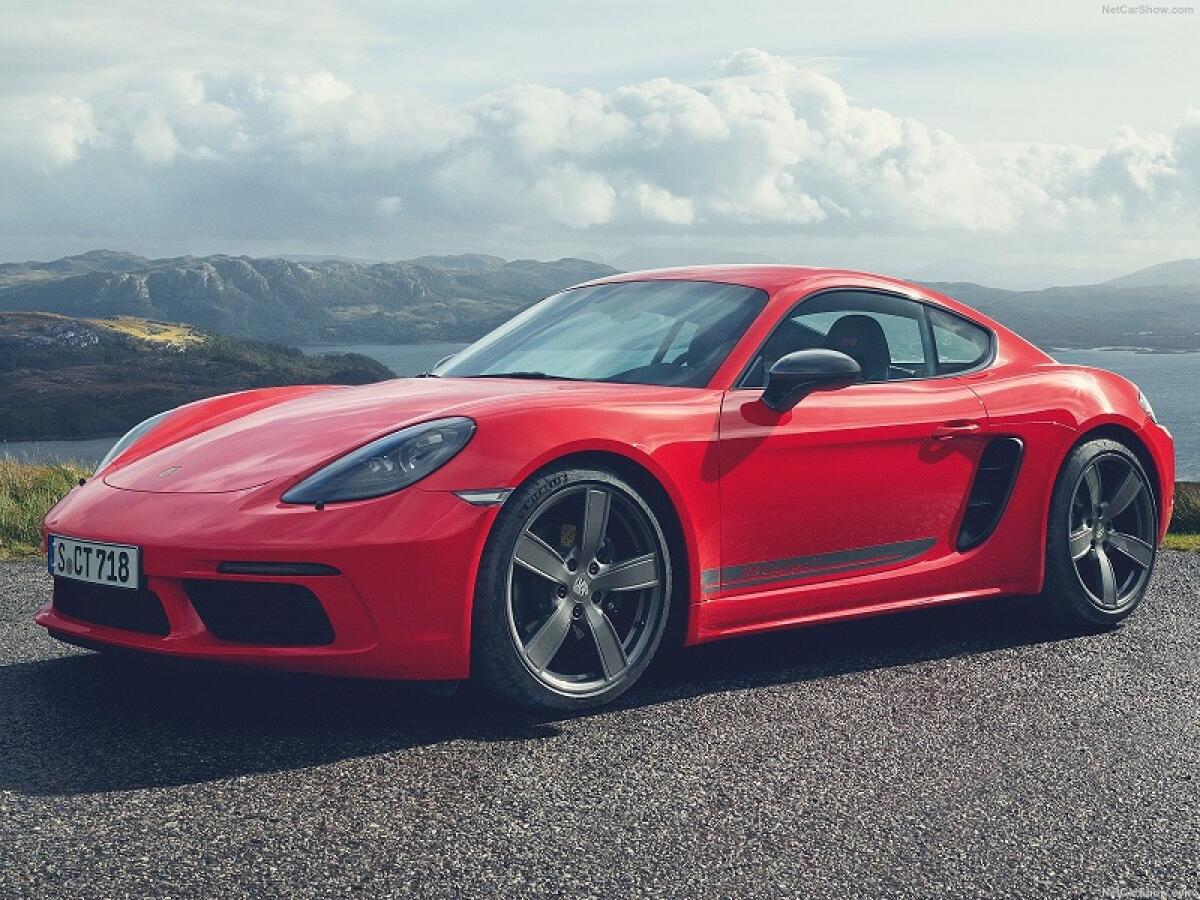 Porsche 718 Cayman e Boxster T: sportive ultra alleggerite - PH: netcarshow.com
