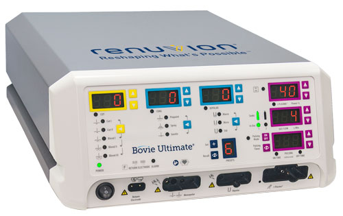 Generatore compatto del sistema Renuvion con tecnologia J Plasma incorporata PH:renuvion.com