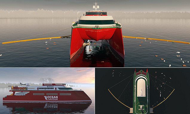 La nave Ocean Saviour, PH:dailymail.co.uk