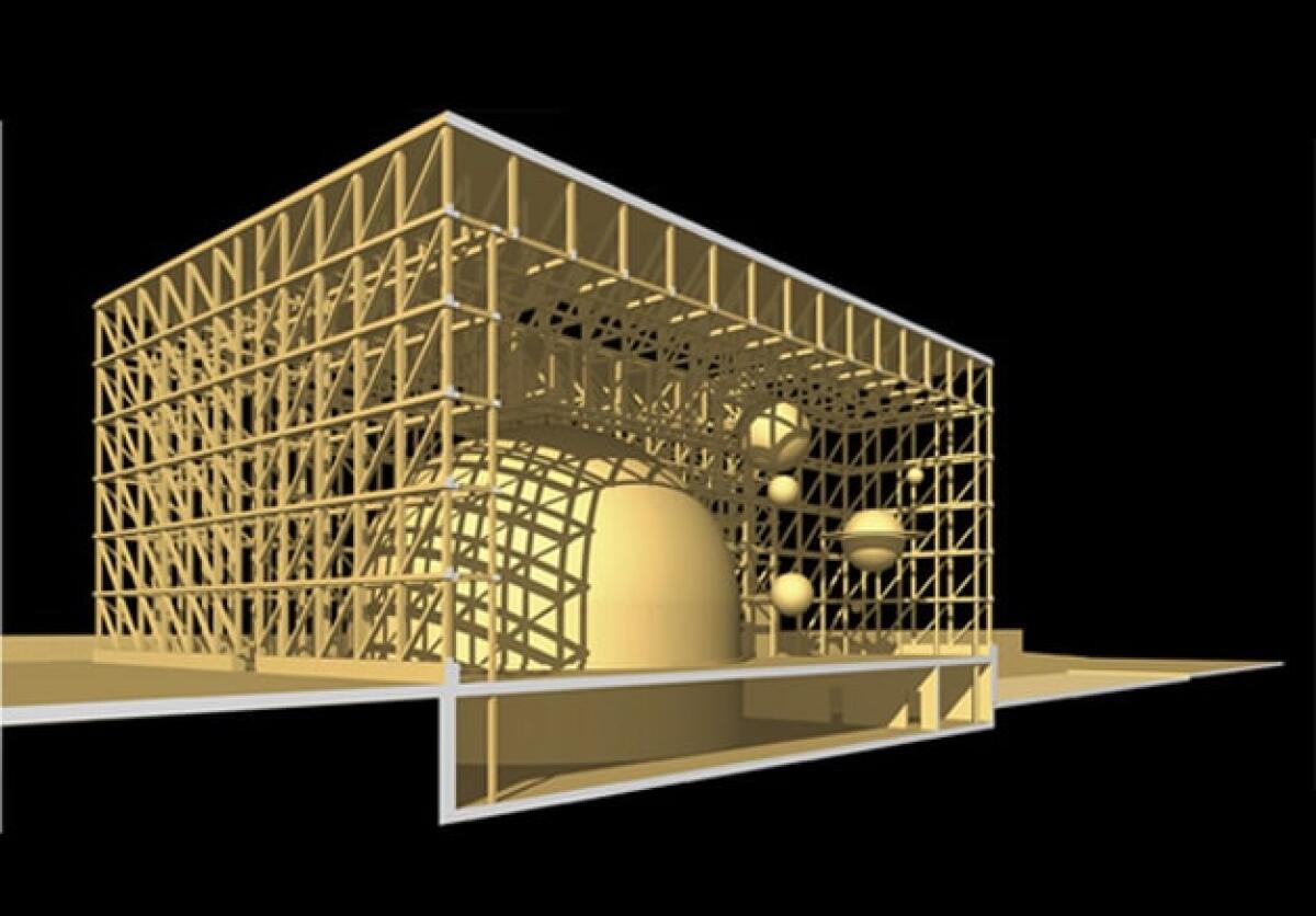 A Cosenza arriva il planetario più tecnologico di Italia - Il planetario di Cosenza in fase progettuale.

Crediti: www.monestiroli.it