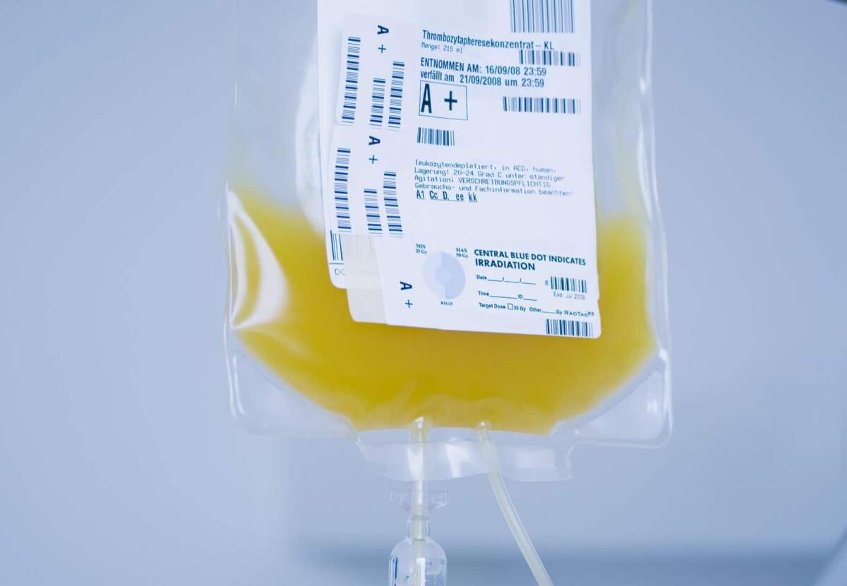 Combattere l'invecchiamento con trasfusioni di sangue, monito della FDA - Trasfusione di sangue, crediti: kauppa.finn-id.fi
