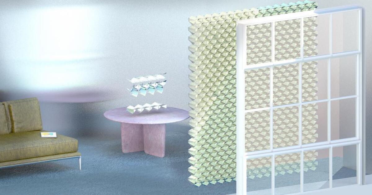 Solgami: origami e persiane per produrre energia - prevalent.archi